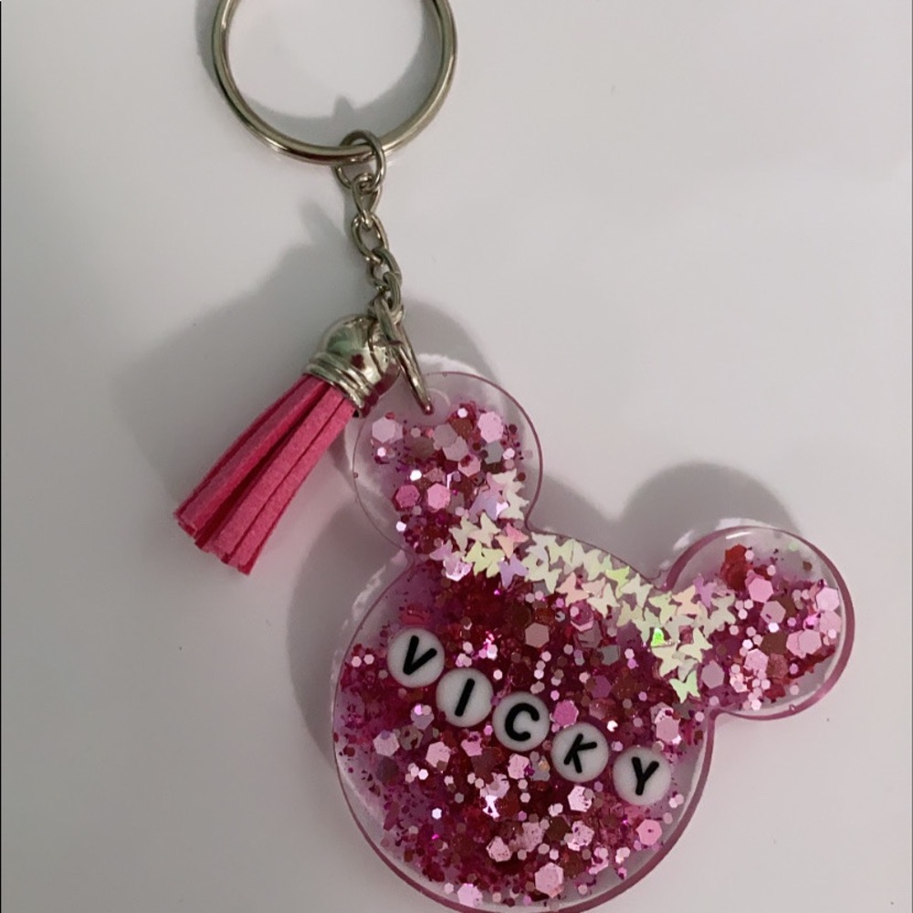 Minnie Mouse keychain personalizado